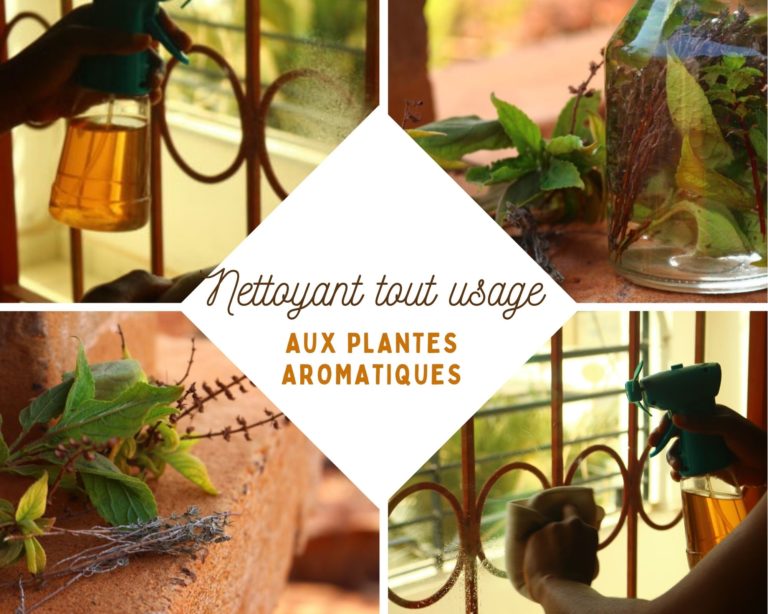 Nettoyant ménager écolo, aux herbes aromatiques