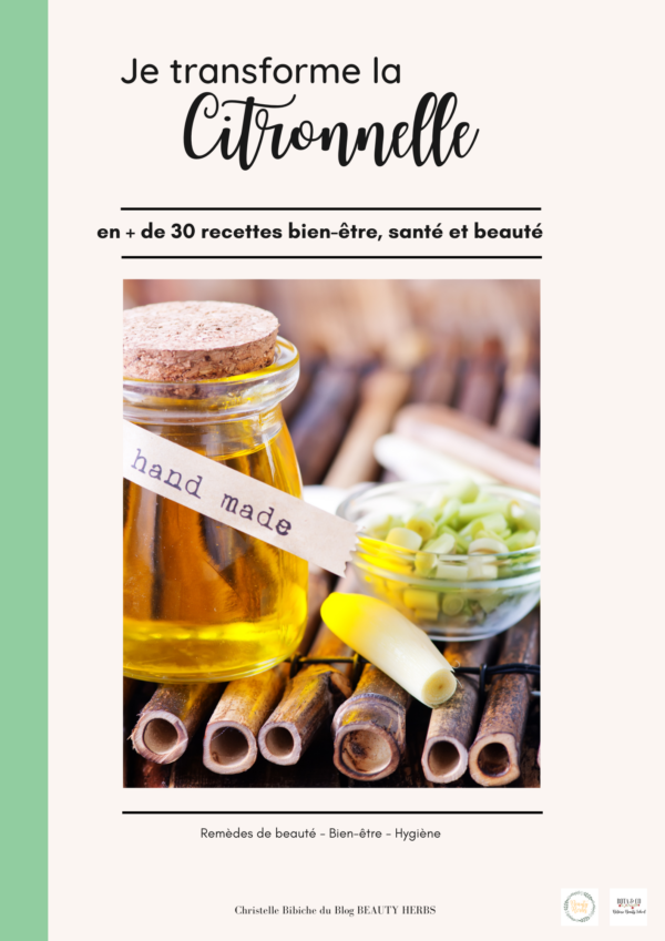 Ebook "Je Transforme la Citronnelle"