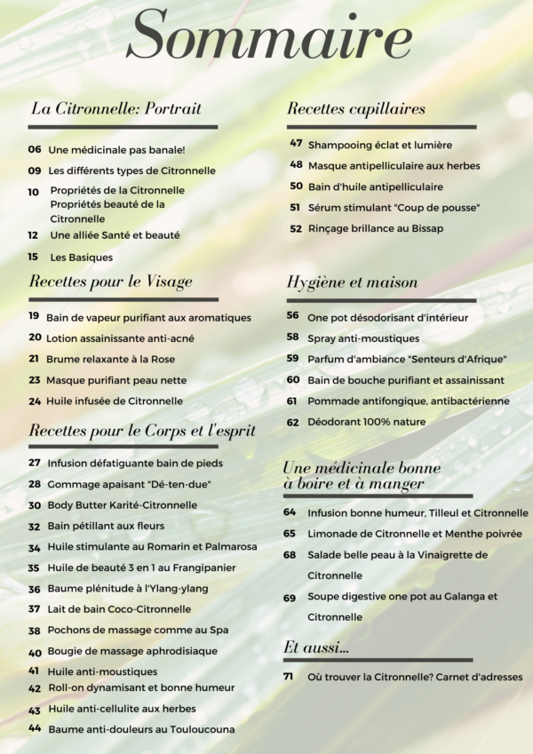 Ebook "Je Transforme la Citronnelle" – Image 2