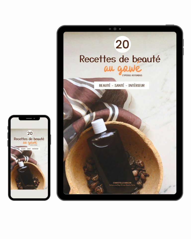 Recettes de beauté au gowé